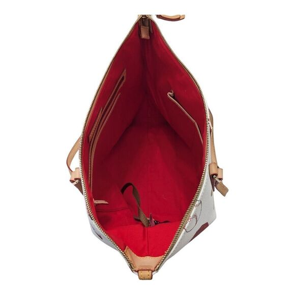 Dooney & Bourke MLB Washington Nationals Baseball‎ Large Tote Handbag Purse Bag - Picture 7 of 9